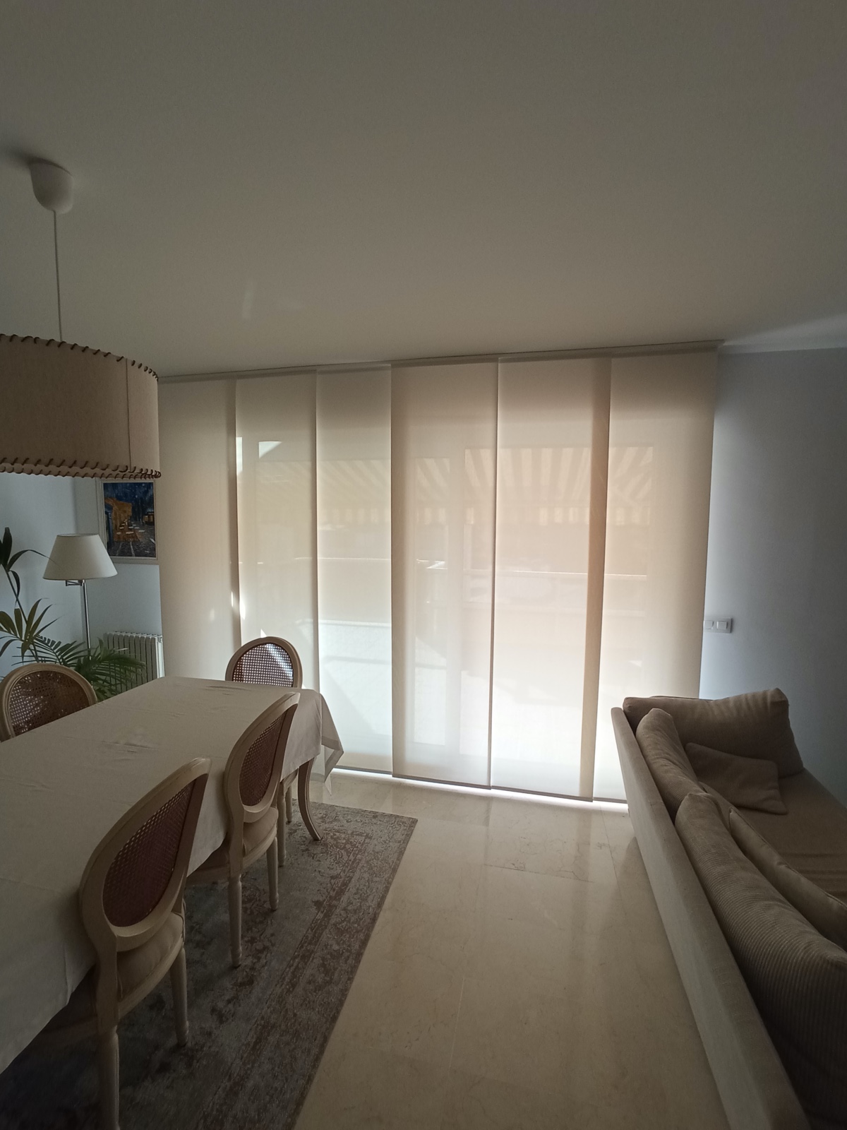 Cortinas a medida en vivienda